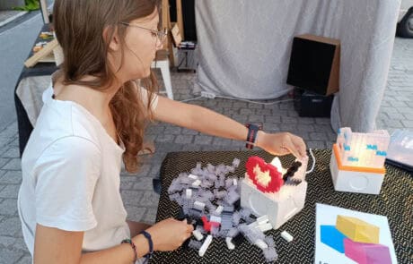 une jeune architecte Lampadabra